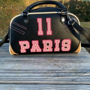 Black and Cream Women's Bag